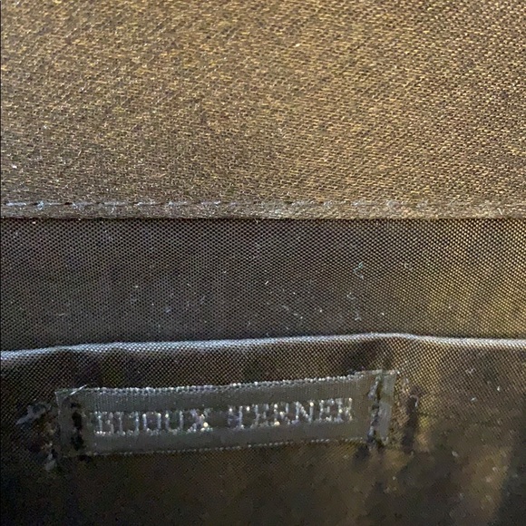 Bijoux Terner - beaded/satin clutch - Picture 5 of 6